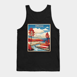 Tennessee United States of America Tourism Vintage Tank Top